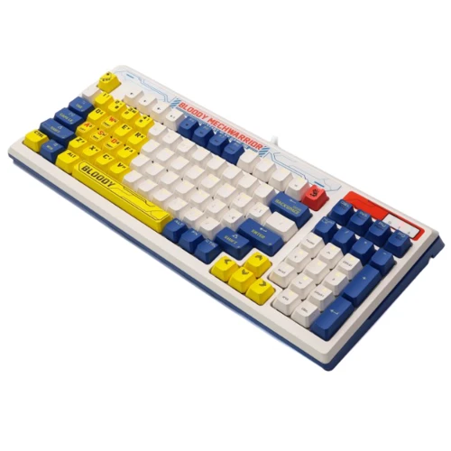 Клавиатура Bloody B950 RGB Warrior Blue: Интерфейс подключения USB
