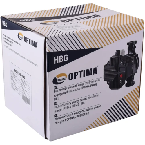 Насос циркуляційний енергозберігаючий Optima PRIME HBG 32-120AUTO: Потужність, кВт 0.35