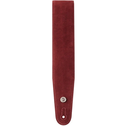 Гітарний ремінь D'addario 25SS03-DX Suede Guitar Strap (Burgundy) фото 3