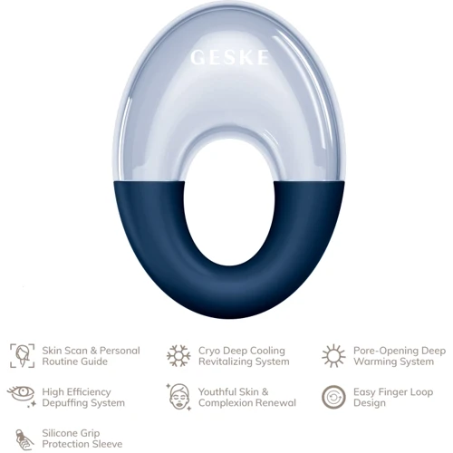 Массажер GESKE Cool&Warm Eye Massager 7в1 midnight