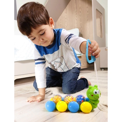 Гусеница-каталка с шариками, BeBeLino