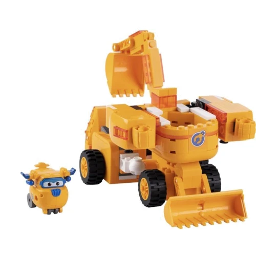 Конструктор-трансформер Super Wings Small Blocks 2-in-1 Buildable Transforming Vehicle Donnie Донні (EU385007)