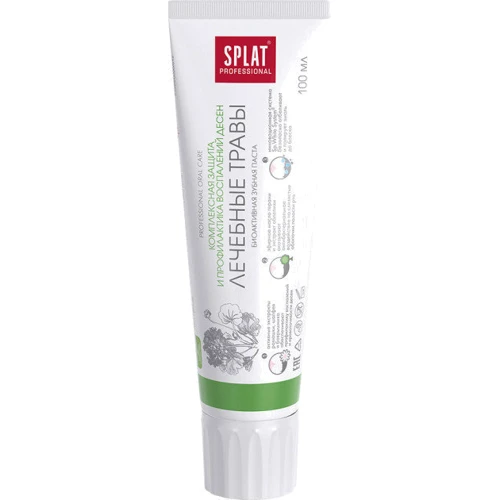 SPLAT Professional Medical Herbs Зубна паста "Лікувальні трави" 100 ml: Об'єм, мл 100