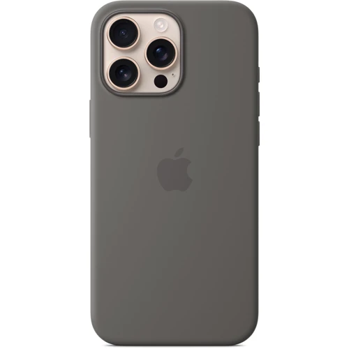 Чехол для iPhone Apple iPhone 16 Pro Max Silicone Case with MagSafe - Stone Gray (MYYV3ZM/A)