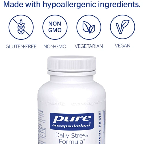 Pure Encapsulations Daily Stress Formula 90 caps Антистрессовая формула (PE-00945): Пол Унисекс