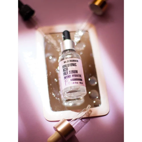 Mr.SCRUBBER Сироватка для обличчя Hyaluronic acid face serum 1% 30 ml: Час застосування універсальний