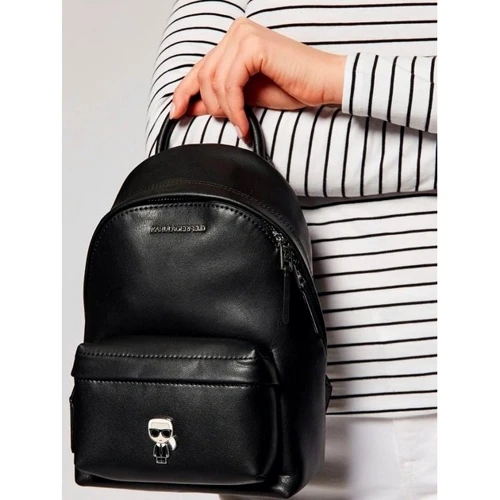 Рюкзак жіночий Karl Lagerfeld K/IKONIK METAL PIN BACKPACK чорний (205W3090-999): Стать Женский