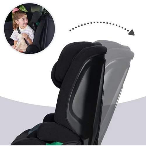 Автокресло Kinderkraft Safety Fix 2 i-Size Black (KCSAFI02BLK0000): Группа 1/2/3 (9-36 кг)