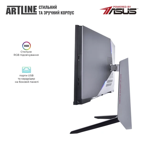 Моноблок ARTLINE Gaming G77 (G77v45Win): Видеокарта Palit GeForce RTX 3050, 8 ГБ