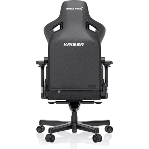 Ігрове крісло Anda Seat Kaiser 3 Size L Black Fabric (AD12YDC-L-01-B-CF) фото 2
