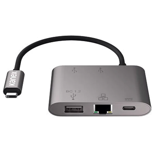 Адаптер Kanex USB-C to 3xUSB 3.0+USB-C+Gigabit Ethernet Adapter (K181-1290)
