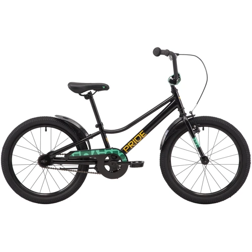 Велосипед 20" Pride FLASH 20 2021 черный (SKD-86-79)