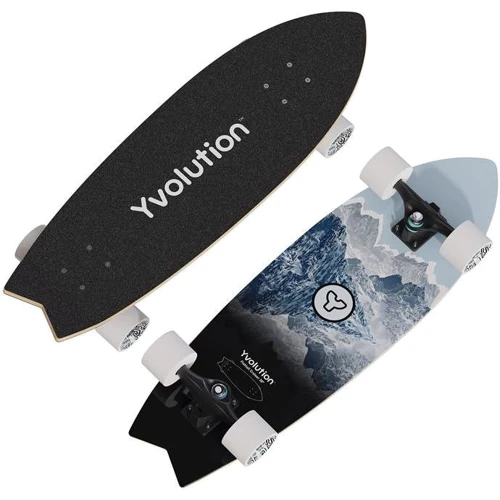 

Скейтборд Yvolution Fishtail Cruiser 76 см, синий (YS48B2)