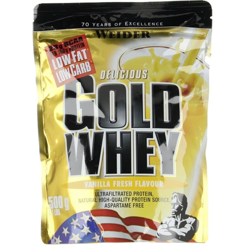 Протеин Weider Gold Whey 500 g /16 servings/ Vanilla Fresh