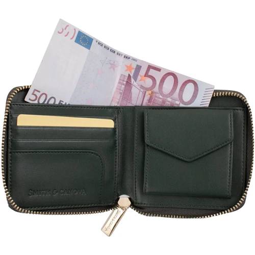 Жіночий гаманець Smith & Canova темно-зелений (FUL-26812-DRGREEN): Тип Гаманці