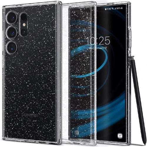 Чохол для телефона Spigen Liquid Crystal Glitter Crystal Quartz (ACS07285) для Samsung S928 Galaxy S24 Ultra