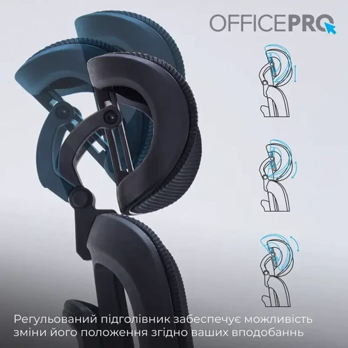 Кресло офисное OfficePro Black (OC680B) фото 9