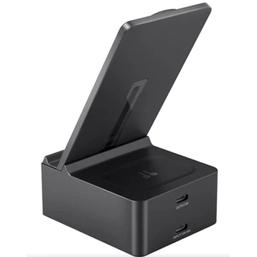 Зарядний пристрій WIWU Wireless Charger Wi-W011 Platinum 15W Black+USB-C для iPhone та Apple AirPods: Кабель в комплекті USB-C