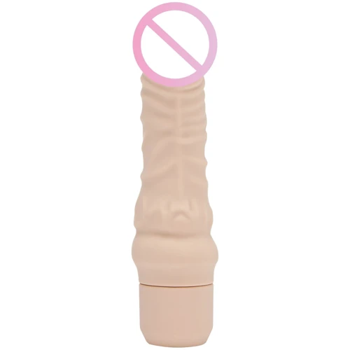 Вибратор Mini Classic G-spot Vibrator, 14x4 см, телесный
