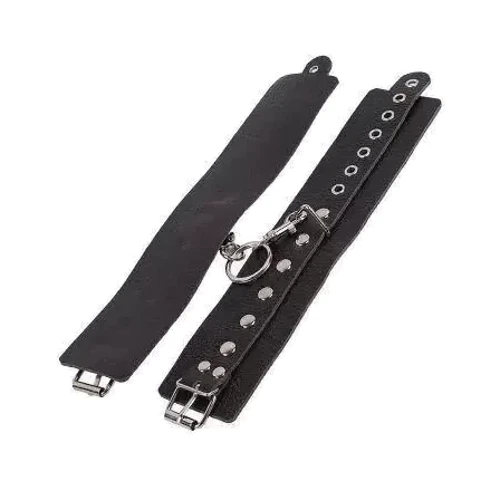 Наручники Leather Restraints Hand Cuffs, black