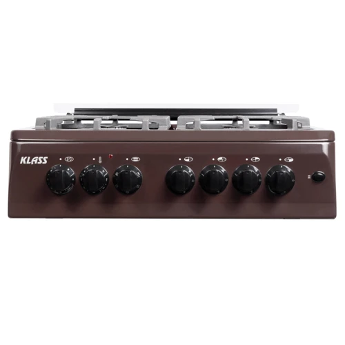 Плита комбинированная KLASS T5408E4 D.BROWN: Объем духовки, л 46