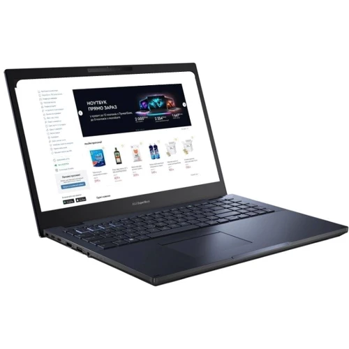 Ноутбук ASUS ExpertBook B2 B2502CVA-BQ0441 (90NX06F1-M00H40) UA: Екран 15.6" IPS (1920x1080) Full HD