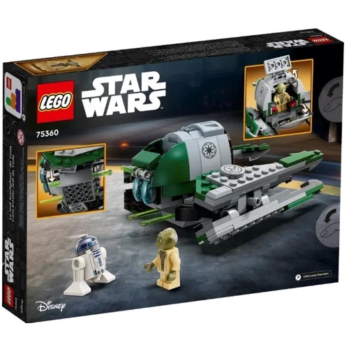 Конструктор LEGO Star Wars Джедайский истребитель Йоды 253 детали(75360) фото 6
