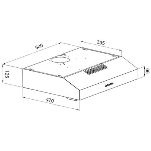 Вытяжка Gorenje WHU529EW/S: Тип воздухоочистителя Рециркуляция, Отвод
