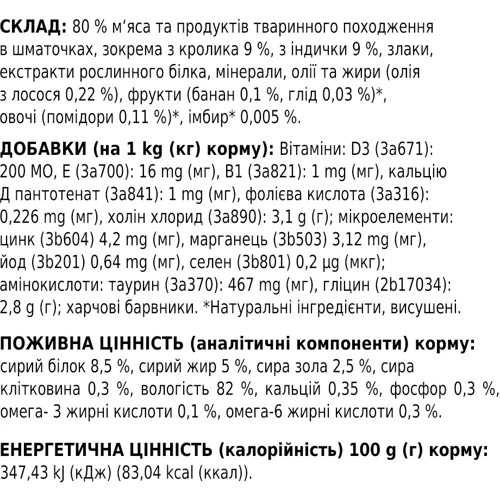 Влажный корм Club 4 Paws Selection Premium Adult cats для взрослых кошек с кроликом и индейкой, кусочки в соусе 24х80 г (4820083908996): Класс Премиум