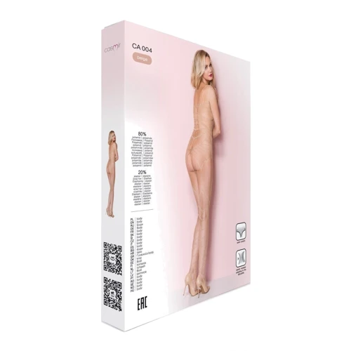 Телесный ажурный бодистокинг Casmir CA004