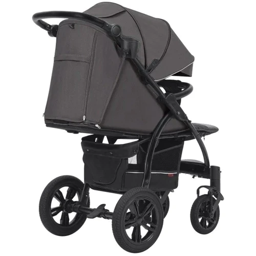 Прогулочная коляска Tilly Omega T-1611 Dark Grey: Ширина шасси 47 см