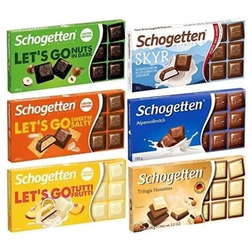 Шоколад Schogetten Lets Go Sweetn Salty, 100 г (WT3530): Вид Шоколад