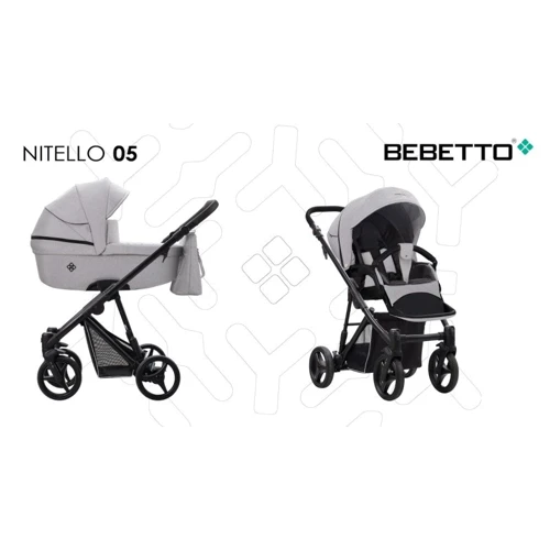 Универсальная коляска 2 в 1 Bebetto Nitello 05 (503.35.19.005)