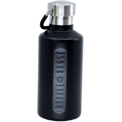 Дитячий термос Cheeki Classic Insulated 400 мл Matte Black: Тип Термобутилка