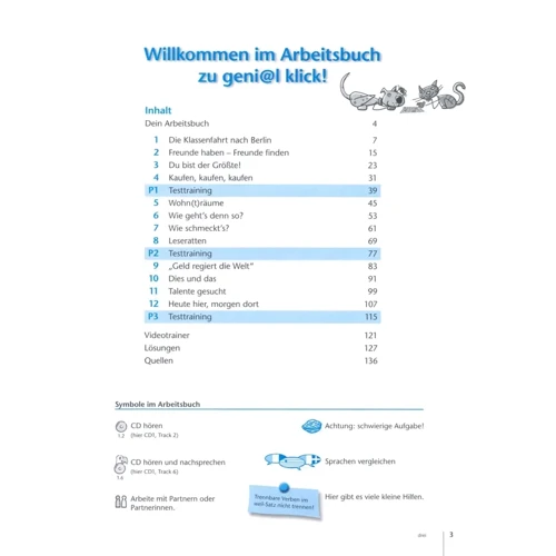 geni@l klick A2: Arbeitsbuch mit Audio-CDs: Виробник Klett