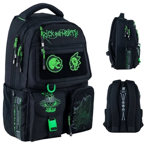 Рюкзак Kite Education teens 2587M Rick & Morty (RM24-2587M)