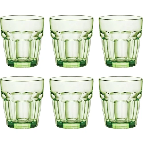 Набор стаканов Bormioli Rocco Rock Bar Mint 270 мл 6 шт (418930B03321990/6)