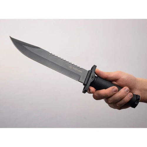 Нож Boker Magnum John Jay Survival Knife (2373.09.73): Система открывания одной рукой Нет