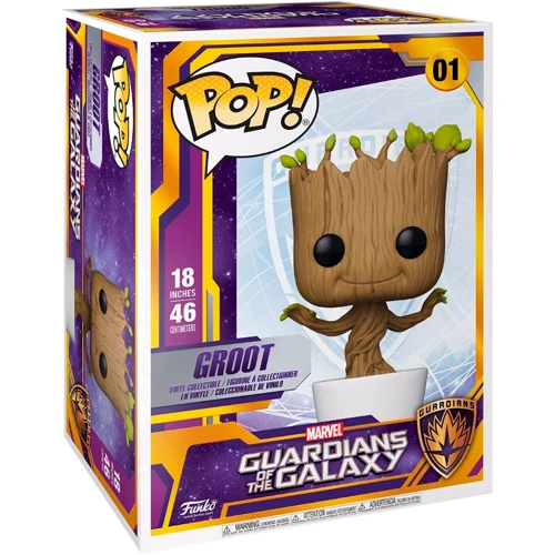 Игровая фигурка FUNKO POP! cерии Стражи галактики Танцующий Грут 46 см (50094) фото 4