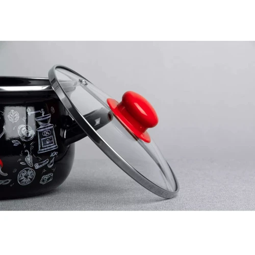 Кастрюля Gusto Перчинка 16 см 2.1 л (GT-T-116-P): Диаметр, см 16
