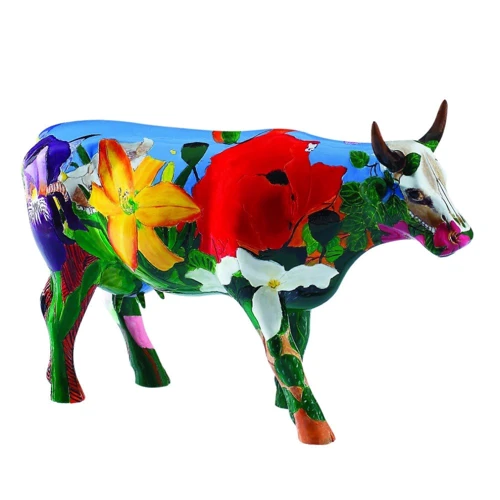 Коллекционная статуэтка корова Cow Parade Georgia O'Cowffe, Size L (46726)