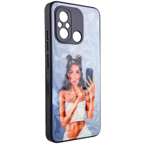 Чехол для телефонов Epik TPU+PC Prisma Ladies Black in White for Xiaomi Redmi 12C / Poco C55