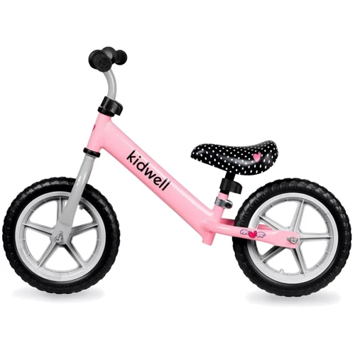 Беговел Kidwell REBEL Pink (4002): Диаметр колес, дюймов 12