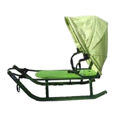 Санки Anmar Active (рег.ручка/капюшон) зеленый