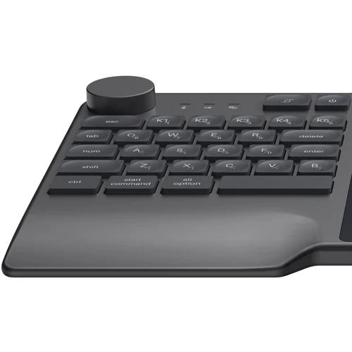Графический планшет Huion Inspiroy Keydial KD200 Black фото 5