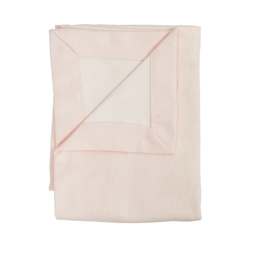 Плед Twins Pastel Nude Summer Queen pink 100х100 см пудровий (1407-TPS-24)