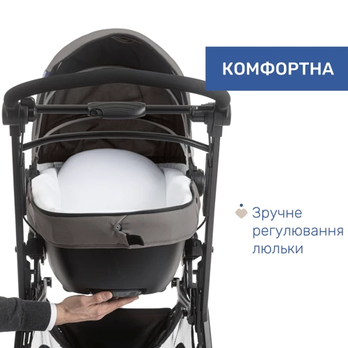 Коляска универсальная 2 в 1 Chicco Activ3 темно-бежевая (87087.34.01): Количество блоков 2