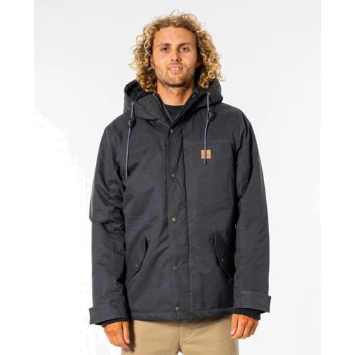 Парка Rip Curl Anti Series Exit Jacket CJKCD9-90 46 черная зимняя с капюшоном