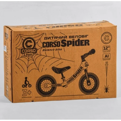 Беговел Corso Spider 67431 (серый): Производитель Corso
