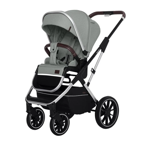 Универсальная коляска 2 в 1 Carrello Aurora Tea Green (CRL-6505): Возможность установки люльки есть